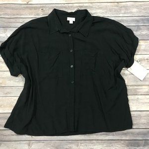 LuLaRoe Amy Solid Black NWT